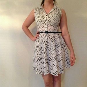 Retro Polka Dot Dress
